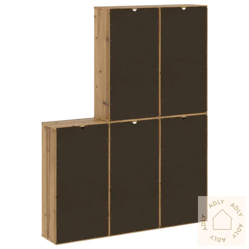 Sideskap 5 Stk Odda 40X24X79 Cm Heltre Furu