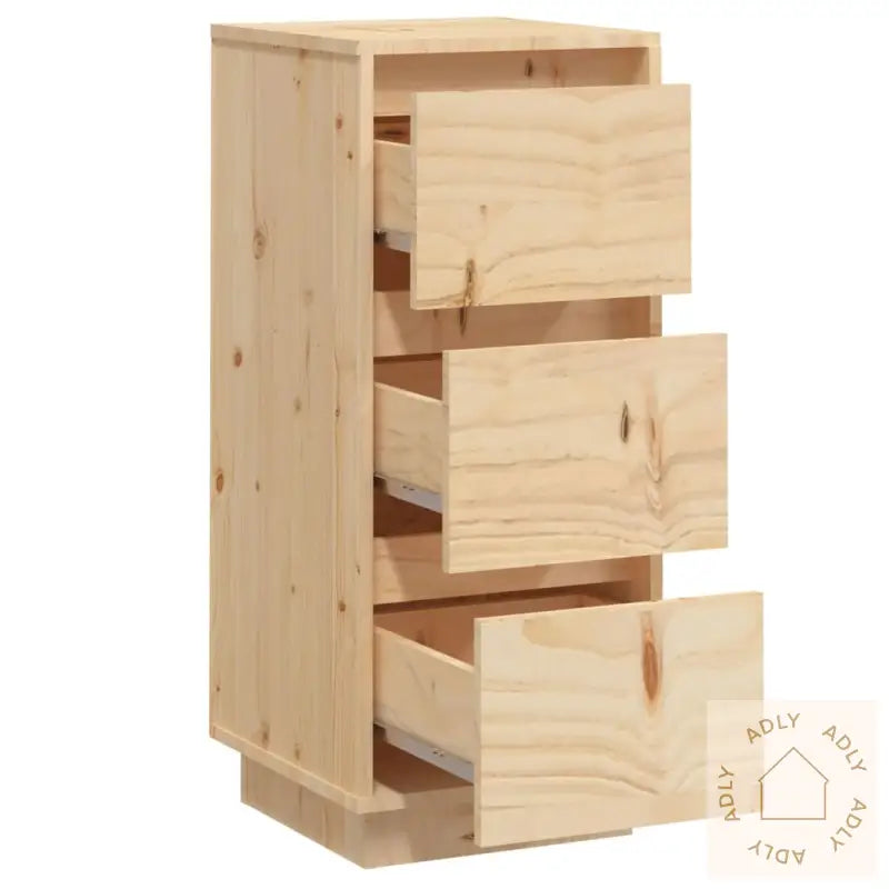 Skjenker 2 Stk 32X34X75 Cm Heltre Furu