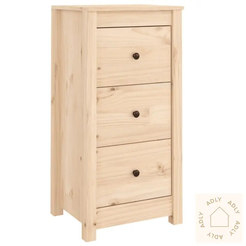 Skjenker 2 Stk 40X35X80 Cm Heltre Furu