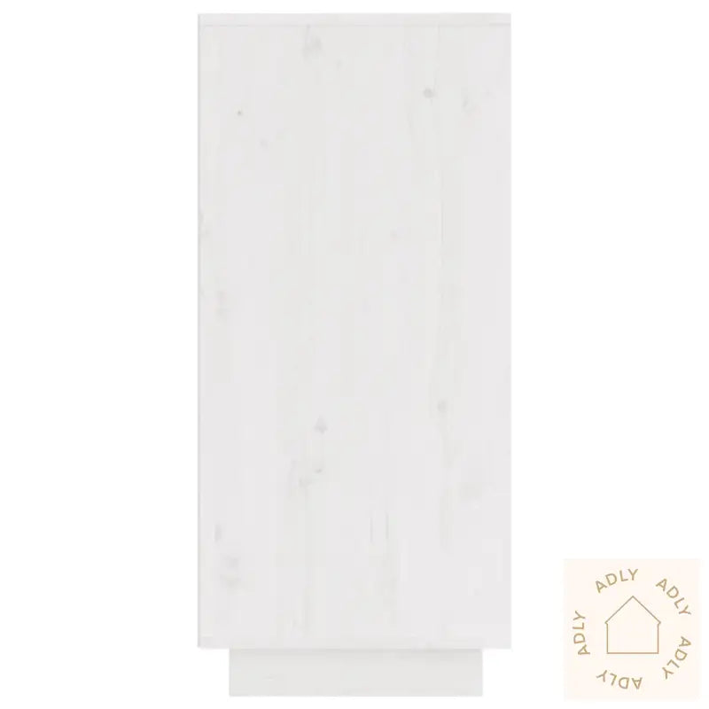 Skjenker 2 Stk Hvit 31,5X34X75 Cm Heltre Furu