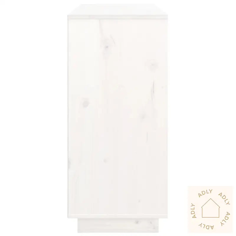 Skjenk Hvit 111X34X75 Cm Heltre Furu