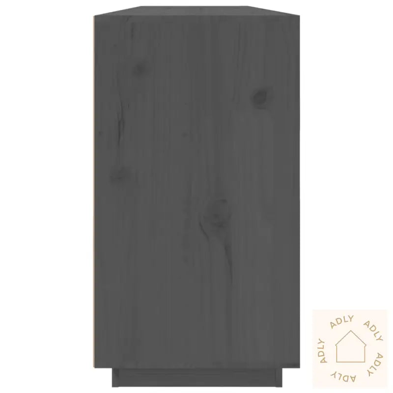 Skjenk Grå 100X40X75 Cm Heltre Furu
