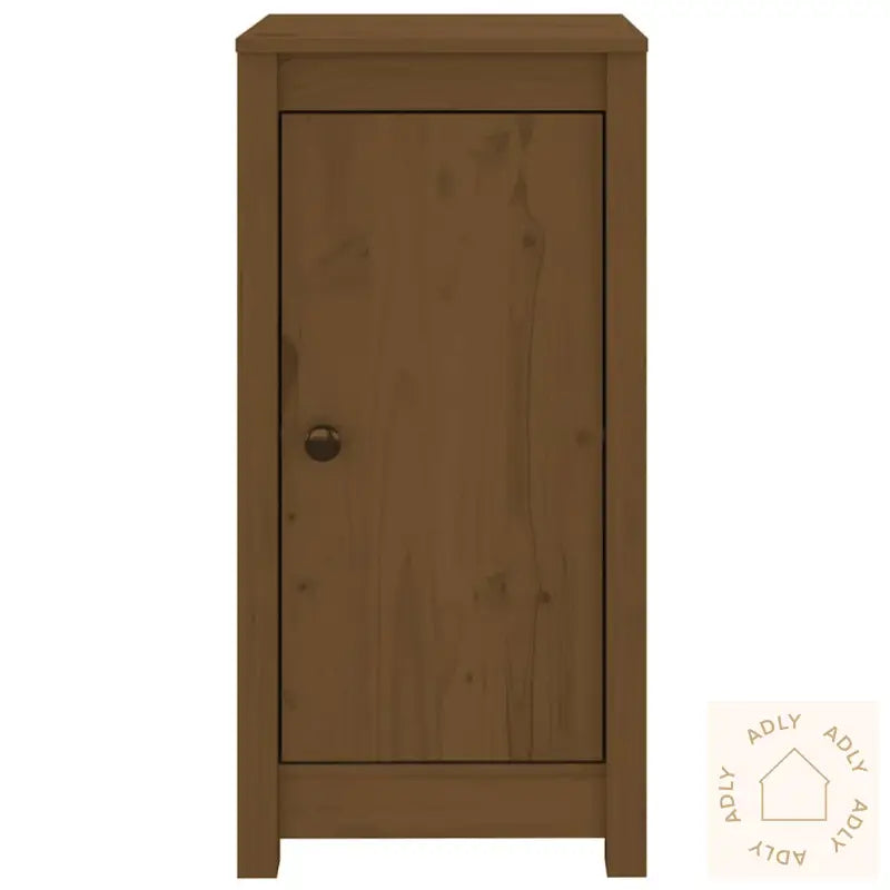 Skjenker 2 Stk Honningbrun 39X35X80 Cm Heltre Furu