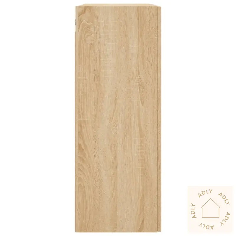 Veggskap 2 Stk Sonoma Eik 69,5X34X90 Cm