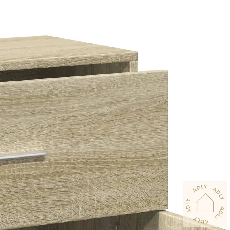 Skjenker 2 Sonoma Eik 60X31X70 Cm Konstruert Tre