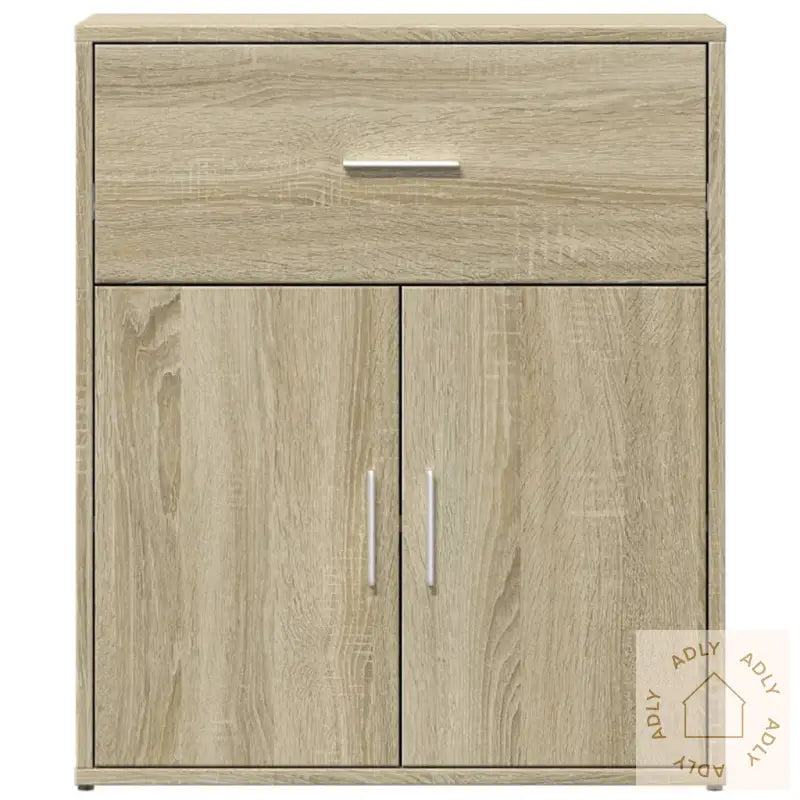 Skjenker 2 Sonoma Eik 60X31X70 Cm Konstruert Tre