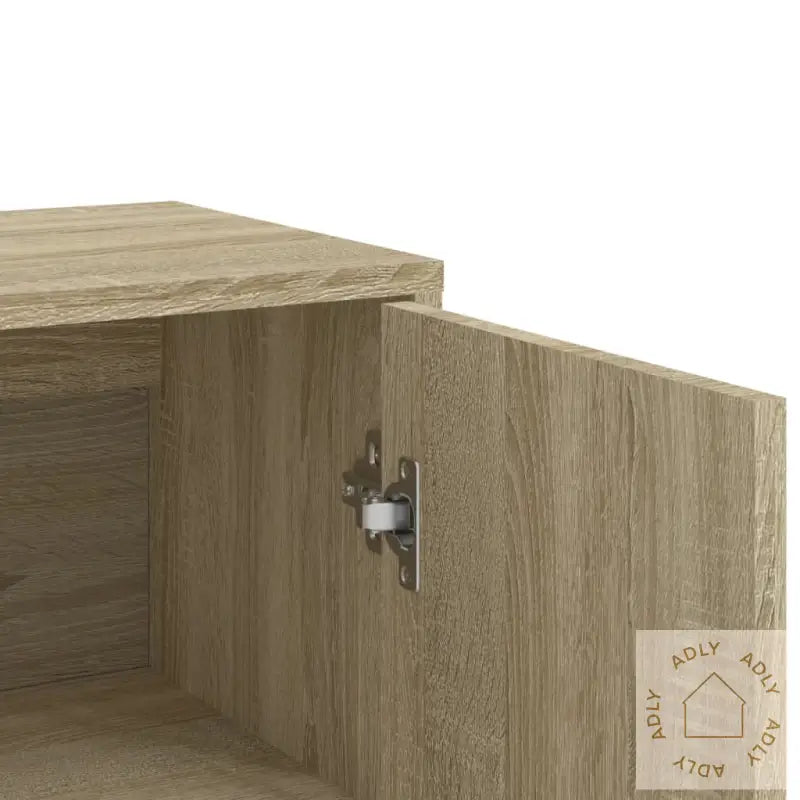 Skjenker 2 Stk Sonoma Eik 60X31X84 Cm Konstruert Tre