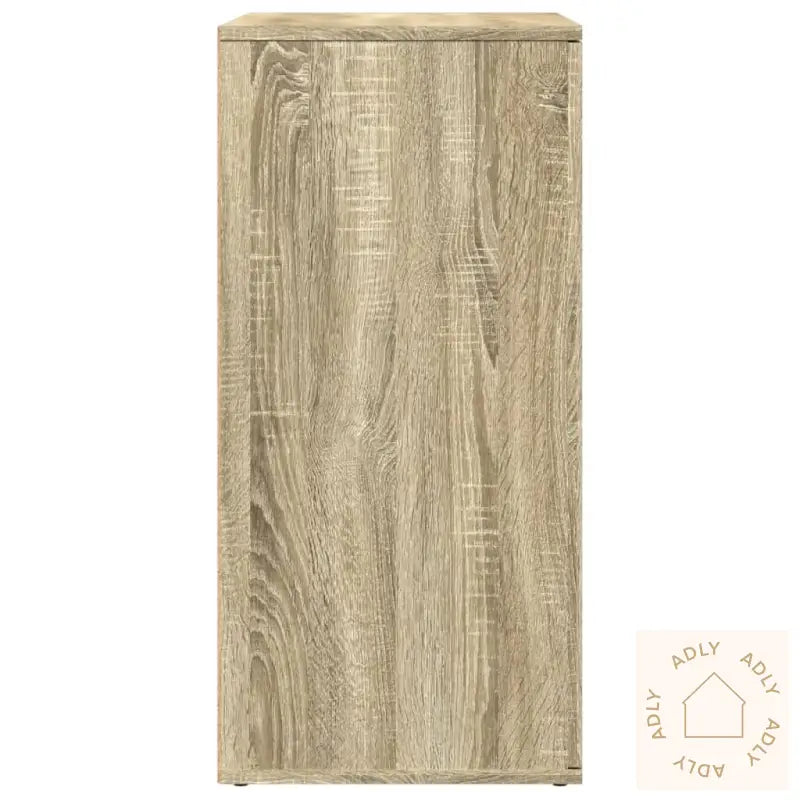 Skjenker 2 Stk Sonoma Eik 79X38X80 Cm Konstruert Tre