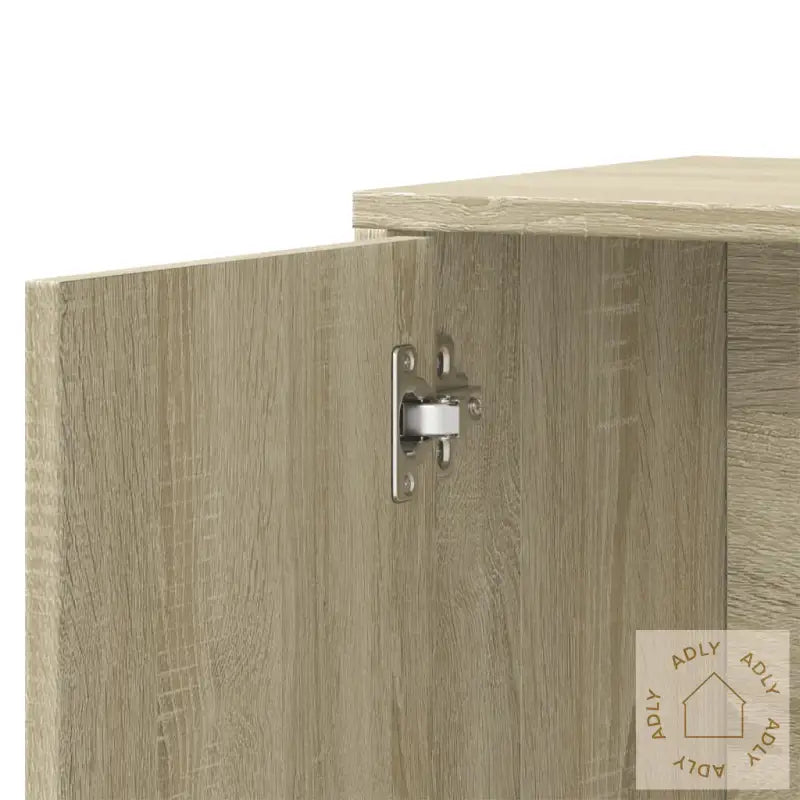 Skjenker 2 Sonoma Eik 60X31X70 Cm Konstruert Tre