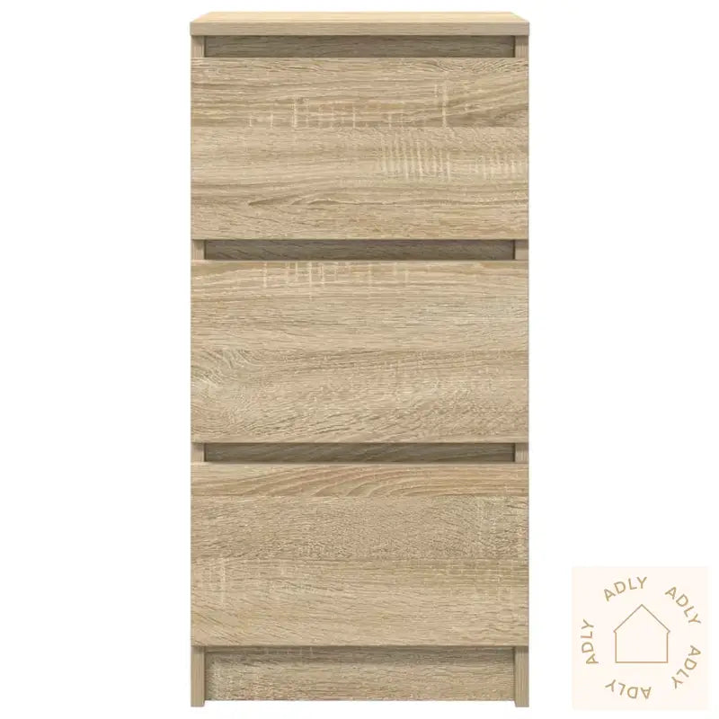 Skjenk Sonoma Eik 37,5X35X76 Cm Konstruert Tre