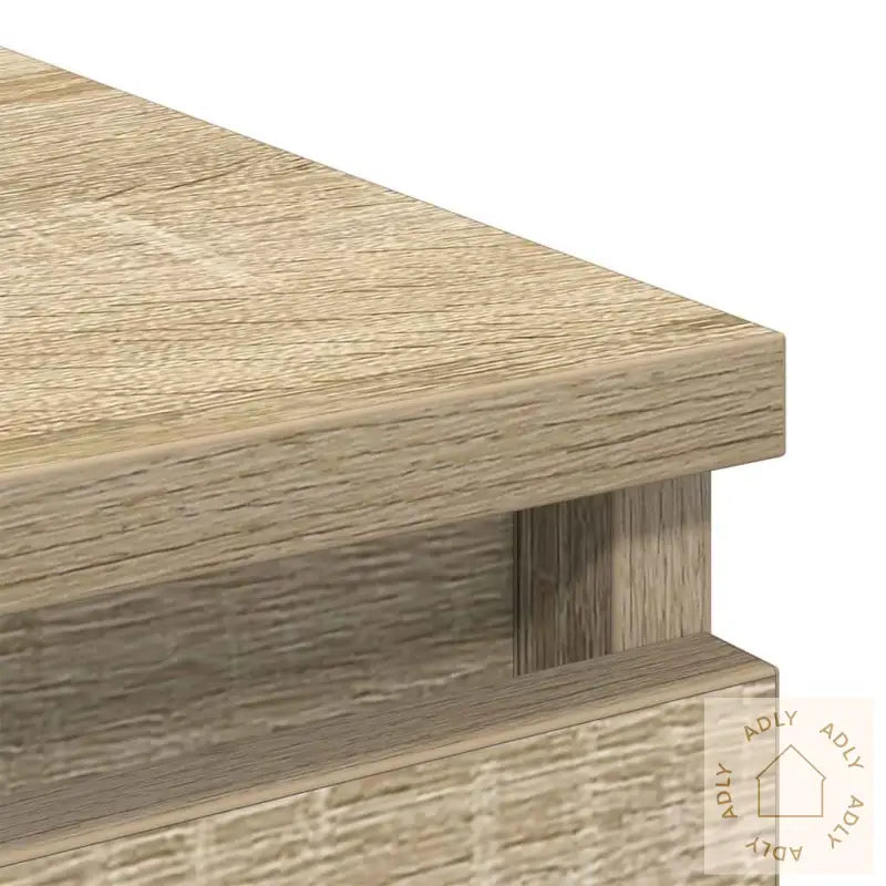 Skjenk Sonoma Eik 37,5X35X76 Cm Konstruert Tre