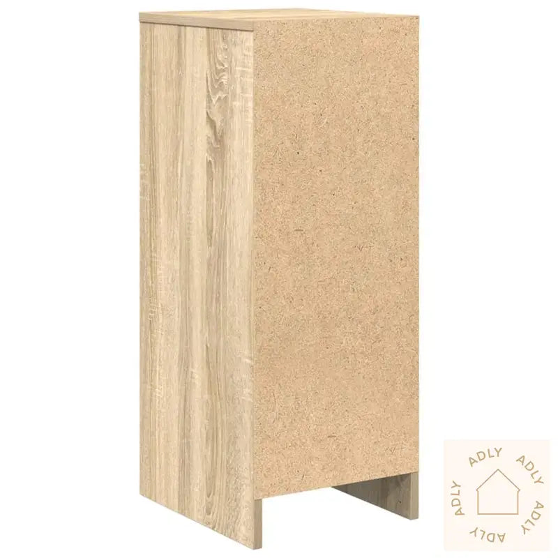 Skjenk Sonoma Eik 29,5X34X76 Cm Konstruert Tre