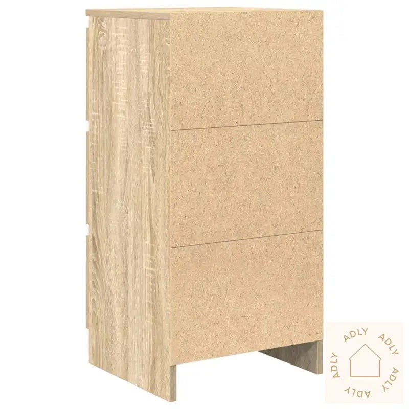 Skjenk Sonoma Eik 37,5X35X76 Cm Konstruert Tre