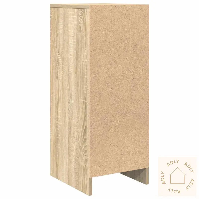 Skjenk Sonoma Eik 29,5X34X76 Cm Konstruert Tre
