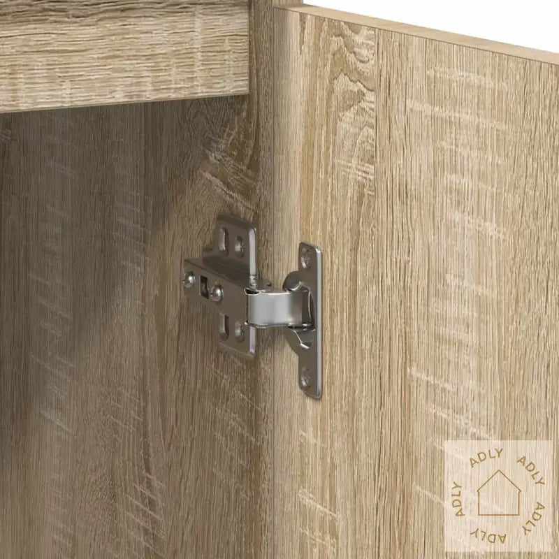 Skjenk Sonoma Eik 29,5X34X76 Cm Konstruert Tre