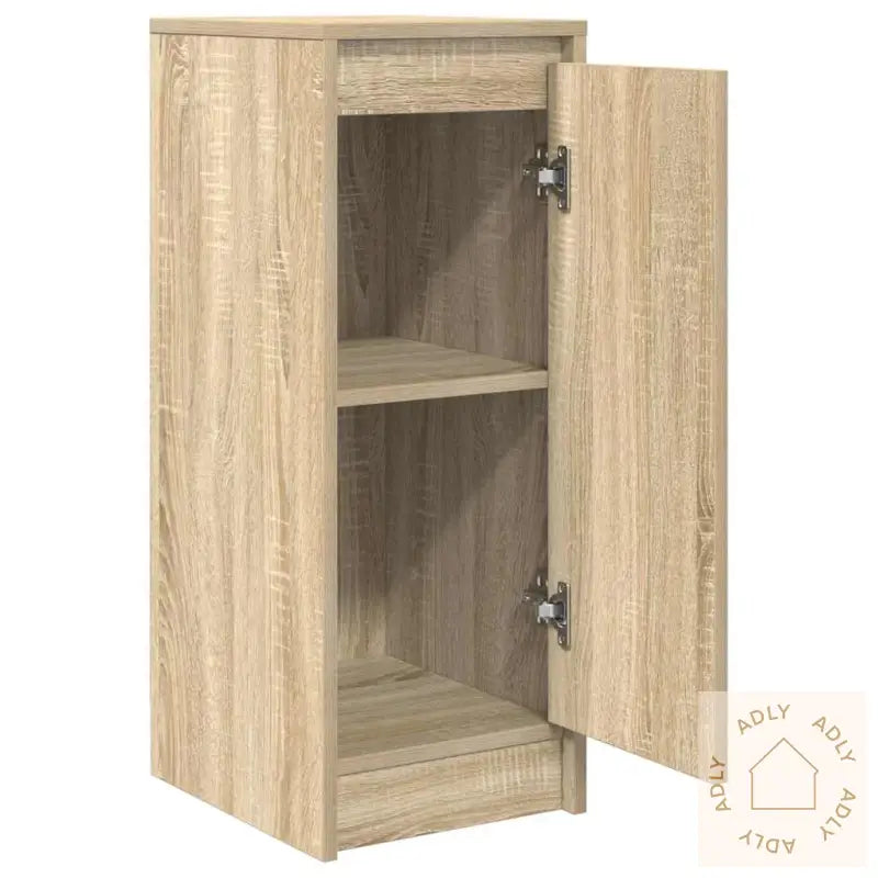 Skjenk Sonoma Eik 29,5X34X76 Cm Konstruert Tre