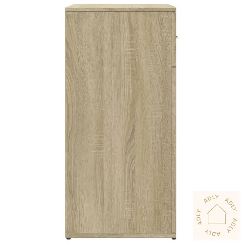 Skjenker 2 Stk Sonoma Eik 79X38X80 Cm Konstruert Tre