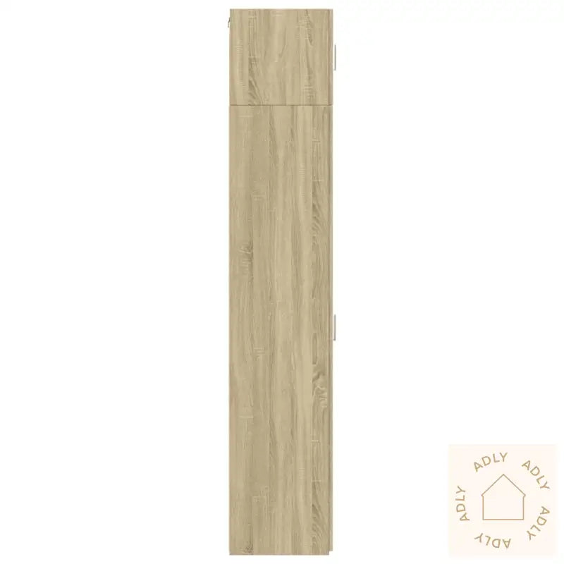 Smalt Oppbevaringsskap Sonoma Eik 30X42,5X225 Cm Konstruert Tre