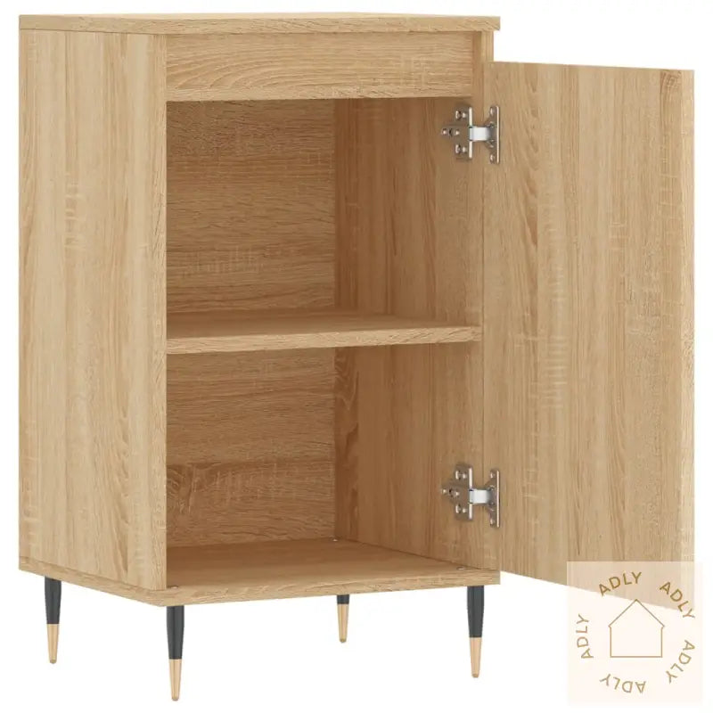 Skjenker 2 Stk Sonoma Eik 40X35X70 Cm Konstruert Tre