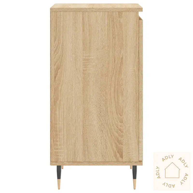 Skjenker 2 Stk Sonoma Eik 40X35X70 Cm Konstruert Tre