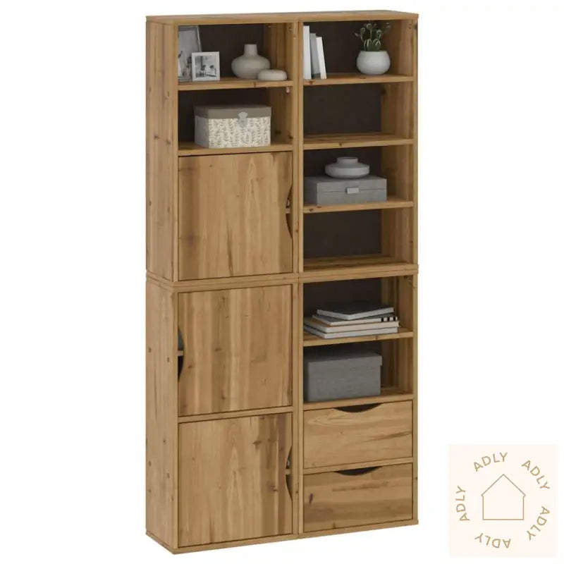 Sideskap 4 Stk Odda 40X24X79 Cm Heltre Furu