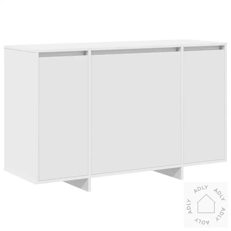 Hvit Sidedisk Hvit Konstruert Tre 120 X 41 X 75 Cm