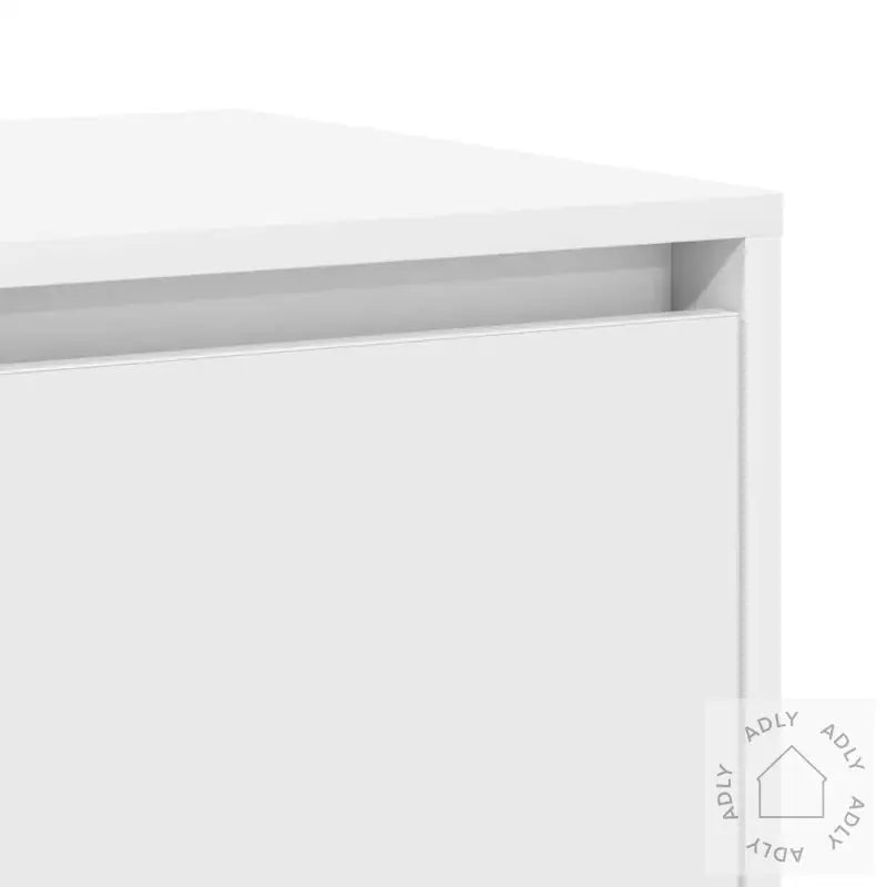 Hvit Sidedisk Hvit Konstruert Tre 120 X 41 X 75 Cm