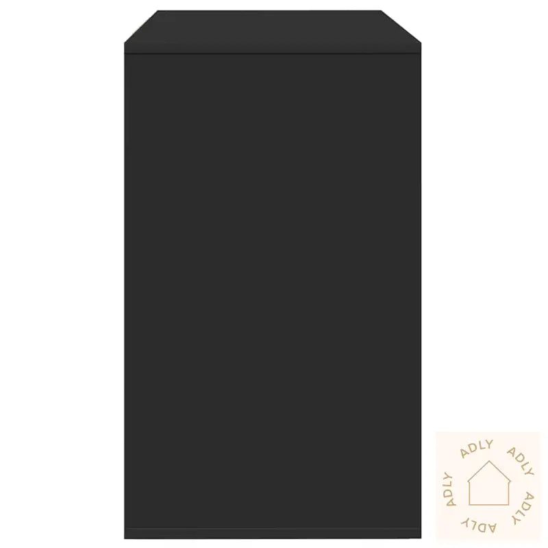Skjenk Svart 120X41X75 Cm Konstruert Tre