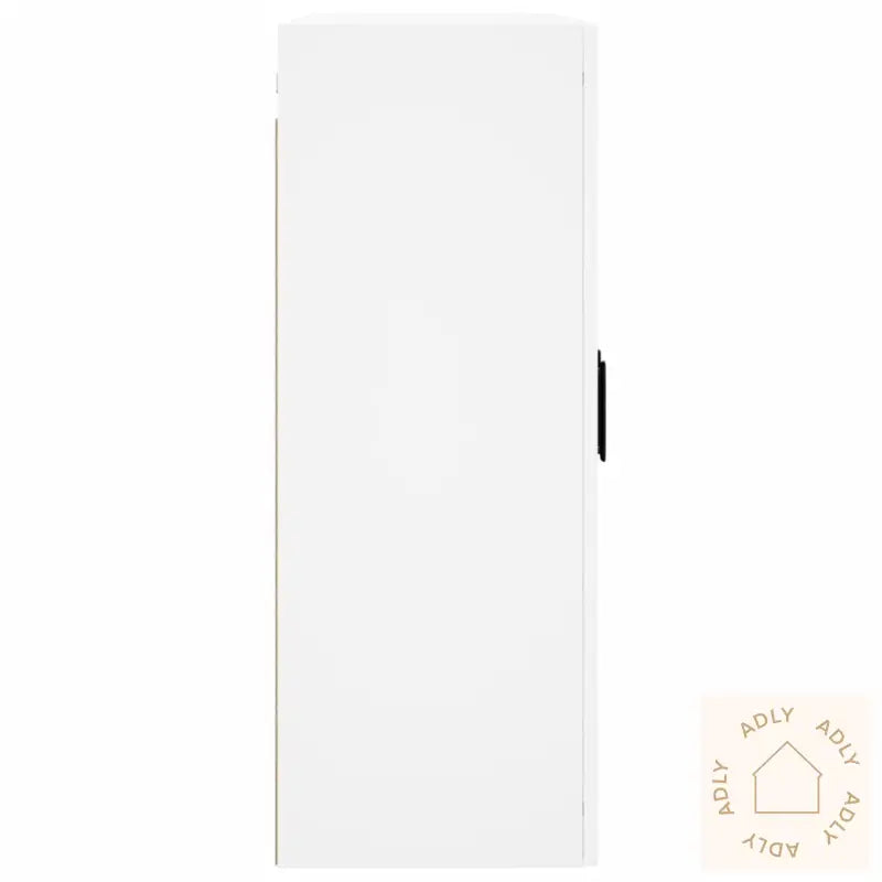 Veggskap 2 Stk Hvit Konstruert Tre