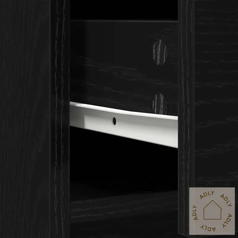 Skjenk Med Skuffer Og Dører Brun Eik 73X31X90 Cm