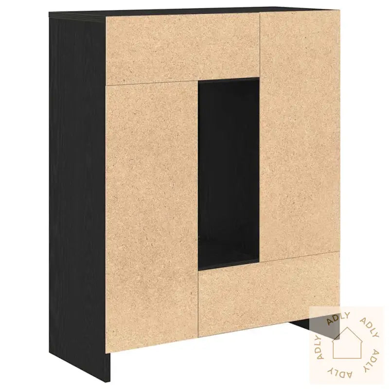 Skjenk Med Skuffer Og Dører Brun Eik 73X31X90 Cm