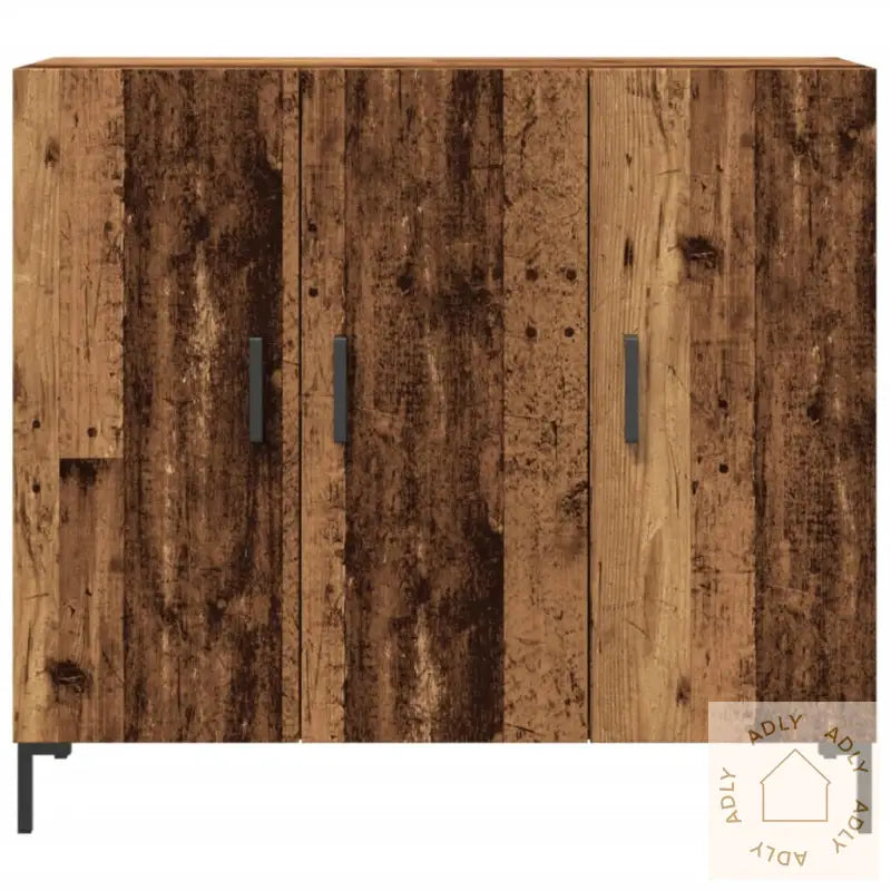 Skjenk Gammelt Tre 90X34X80 Cm Konstruert Tre