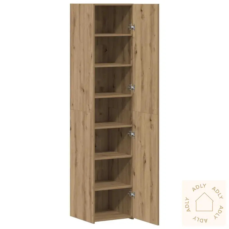 Skap Artisan Eik 40X42.5X185 Cm Konstruert Tre