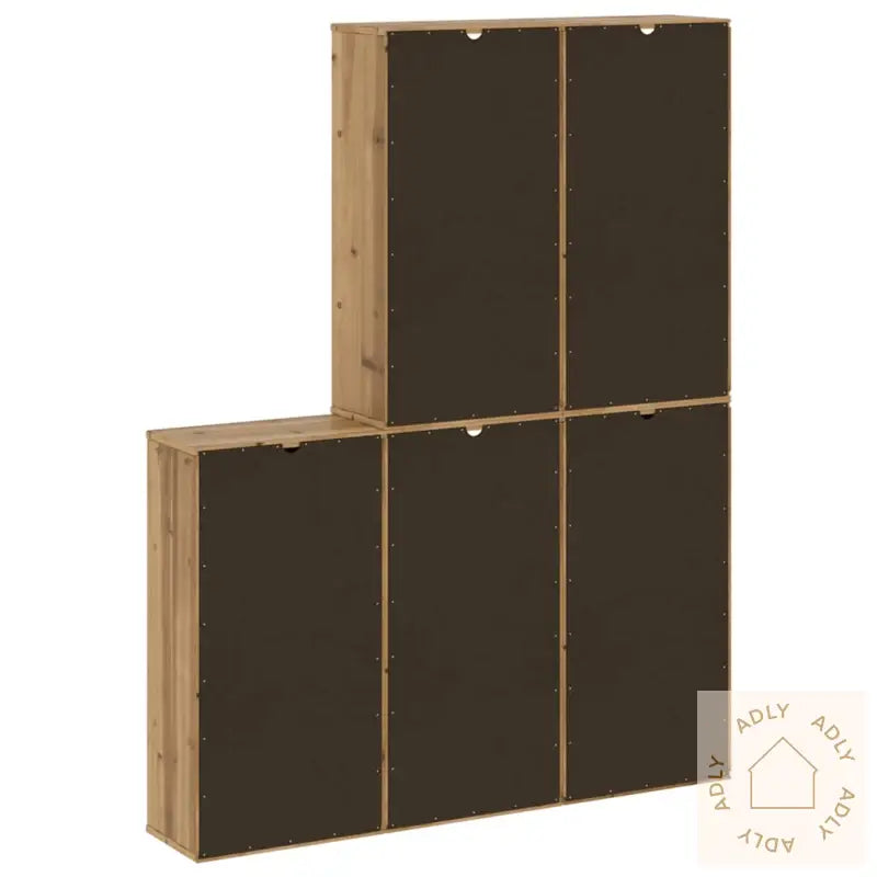 Sideskap 5 Stk Odda 40X24X79 Cm Heltre Furu