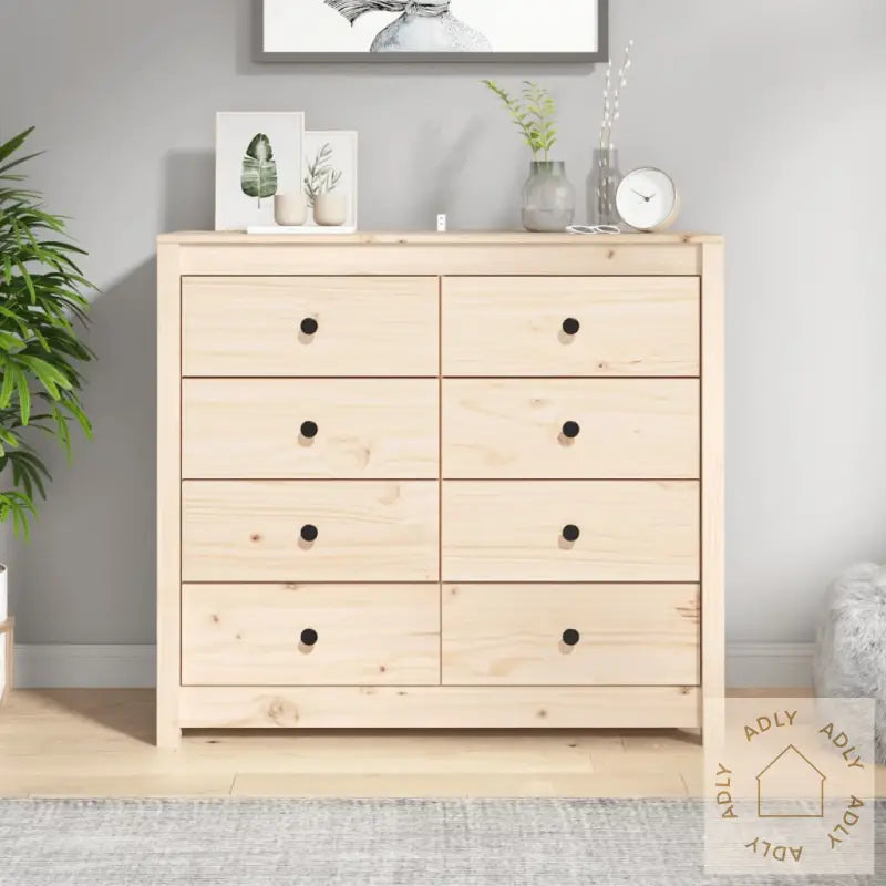 Sideskap 100X40X90 Cm Heltre Furu