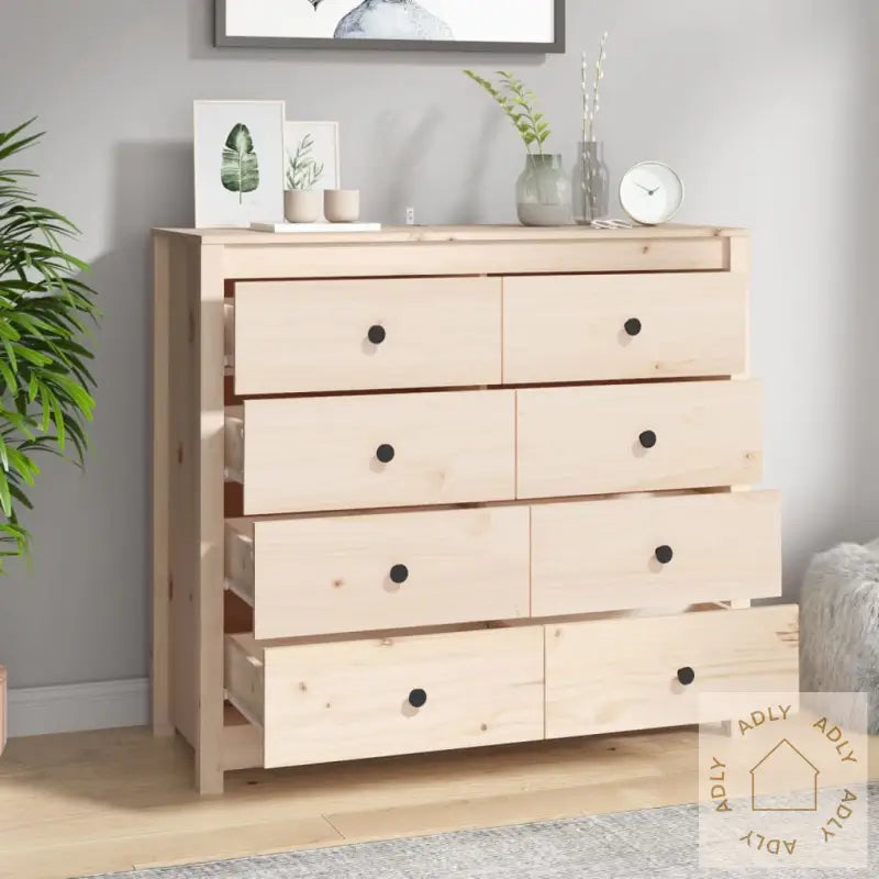 Sideskap 100X40X90 Cm Heltre Furu