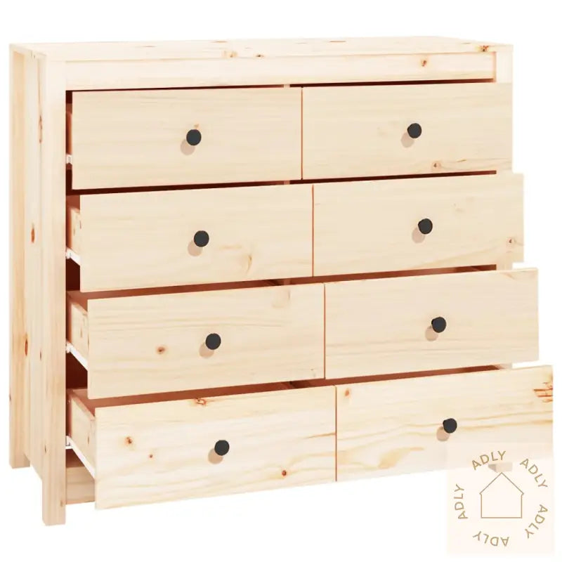 Sideskap 100X40X90 Cm Heltre Furu