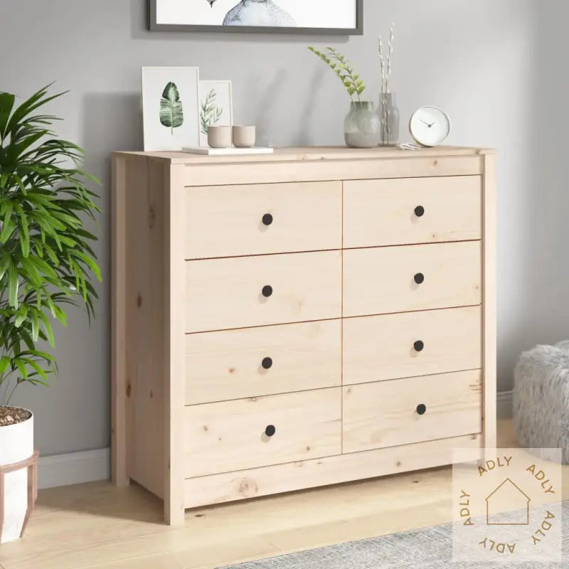 Sideskap 100X40X90 Cm Heltre Furu