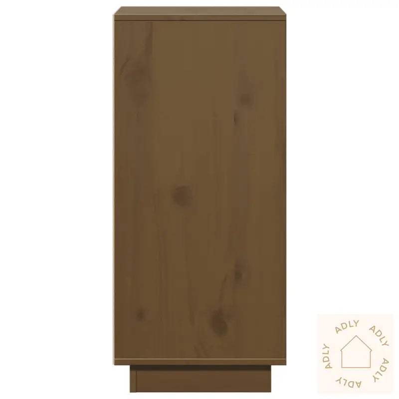 Skjenker 2 Stk Honningbrun 31,5X34X75 Cm Heltre Furu