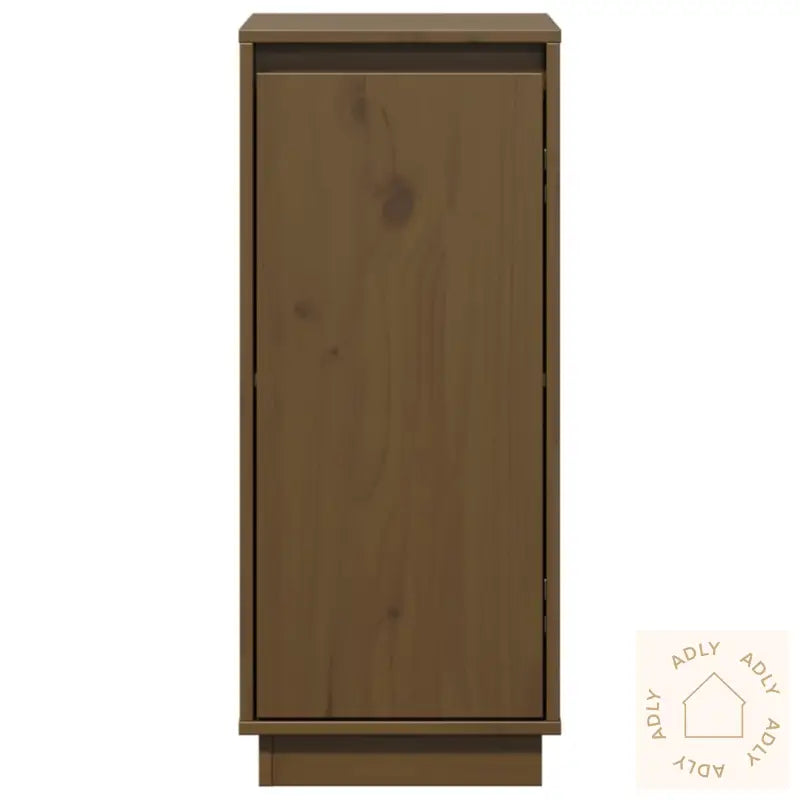Skjenker 2 Stk Honningbrun 31,5X34X75 Cm Heltre Furu
