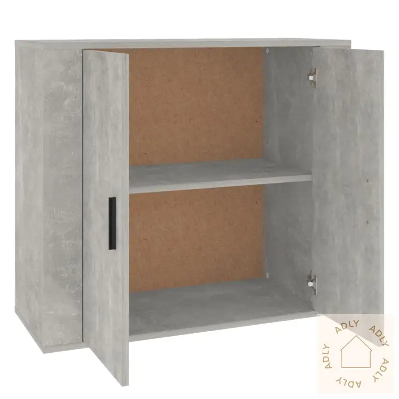 Skjenk Betonggrå 80X33X70 Cm Konstruert Tre