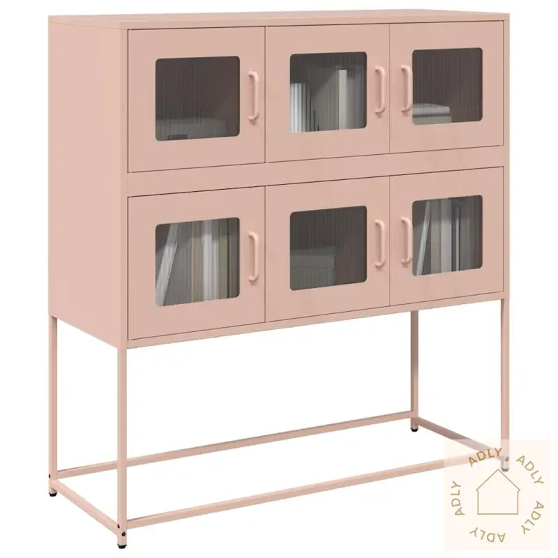 Skjenk Rosa 100,5X39X107 Cm Kaldvalset Stål