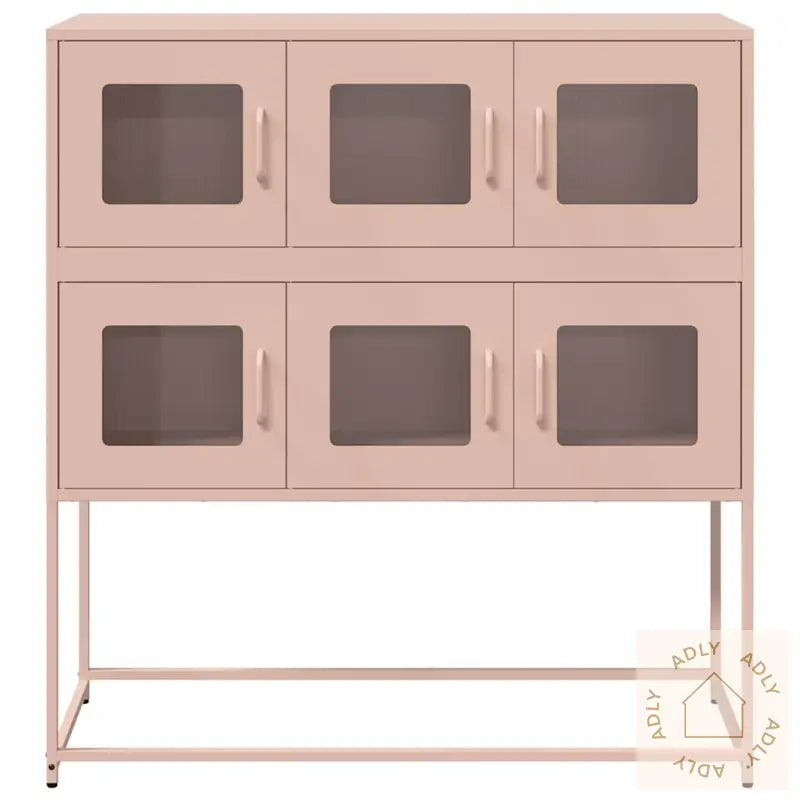 Skjenk Rosa 100,5X39X107 Cm Kaldvalset Stål