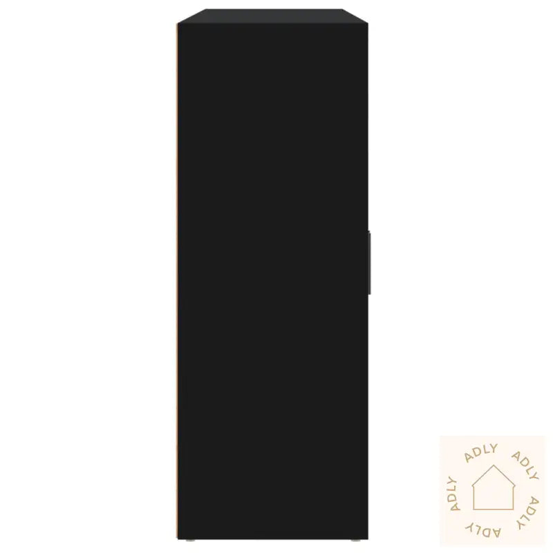 Skjenker 3 Stk Svart 60X31X84 Cm Konstruert Tre