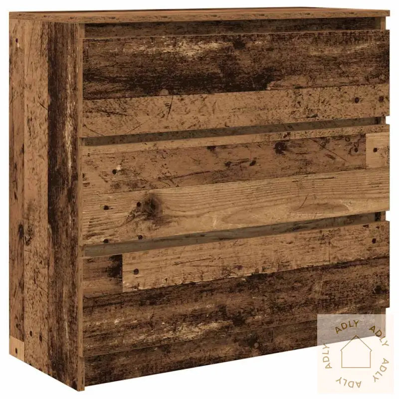Skjenk Gammelt Tre 80X35X76 Cm Konstruert Tre
