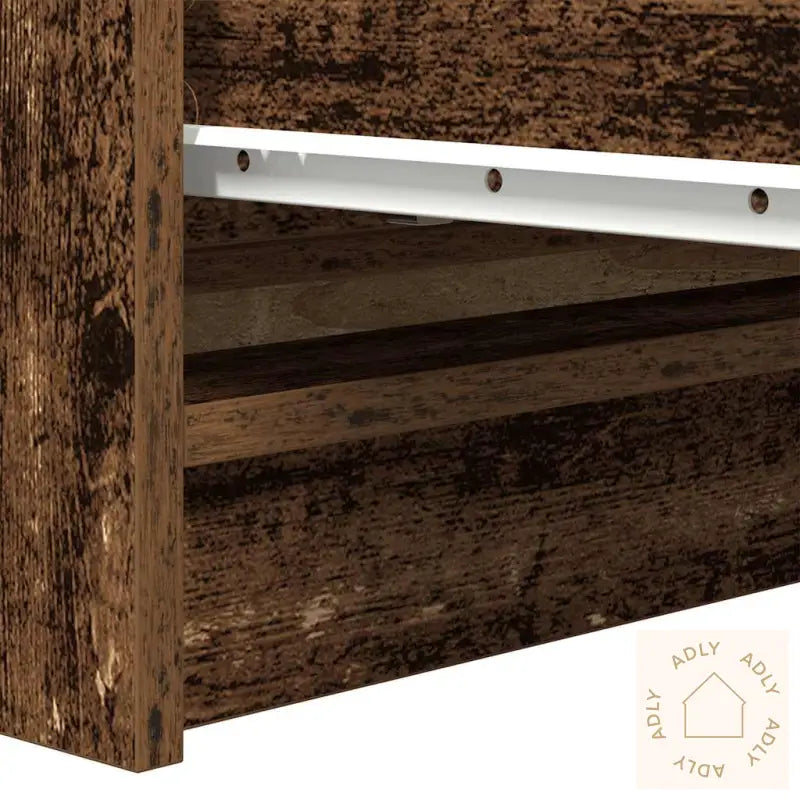 Skjenk Gammelt Tre 80X35X76 Cm Konstruert Tre