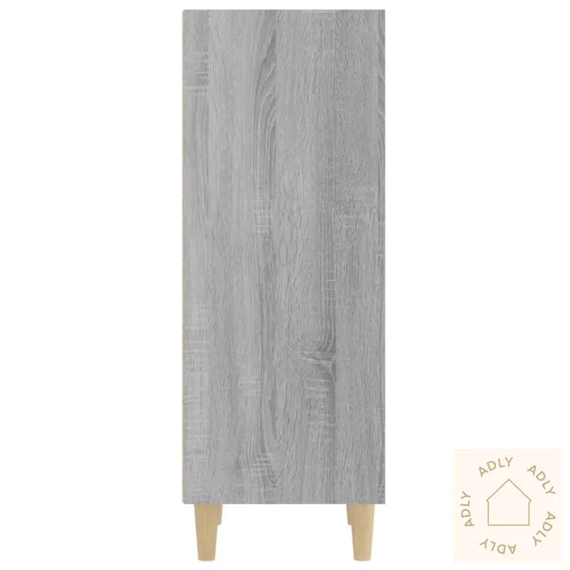 Skjenk Grå Sonoma 34,5X32,5X90 Cm Konstruert Tre