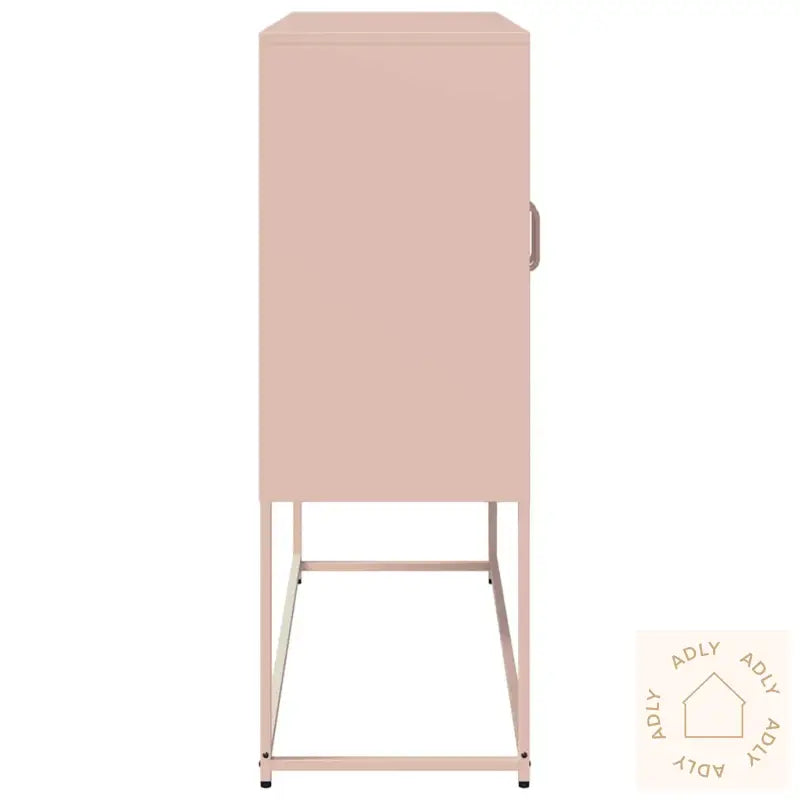 Skjenk Rosa 100,5X39X107 Cm Kaldvalset Stål
