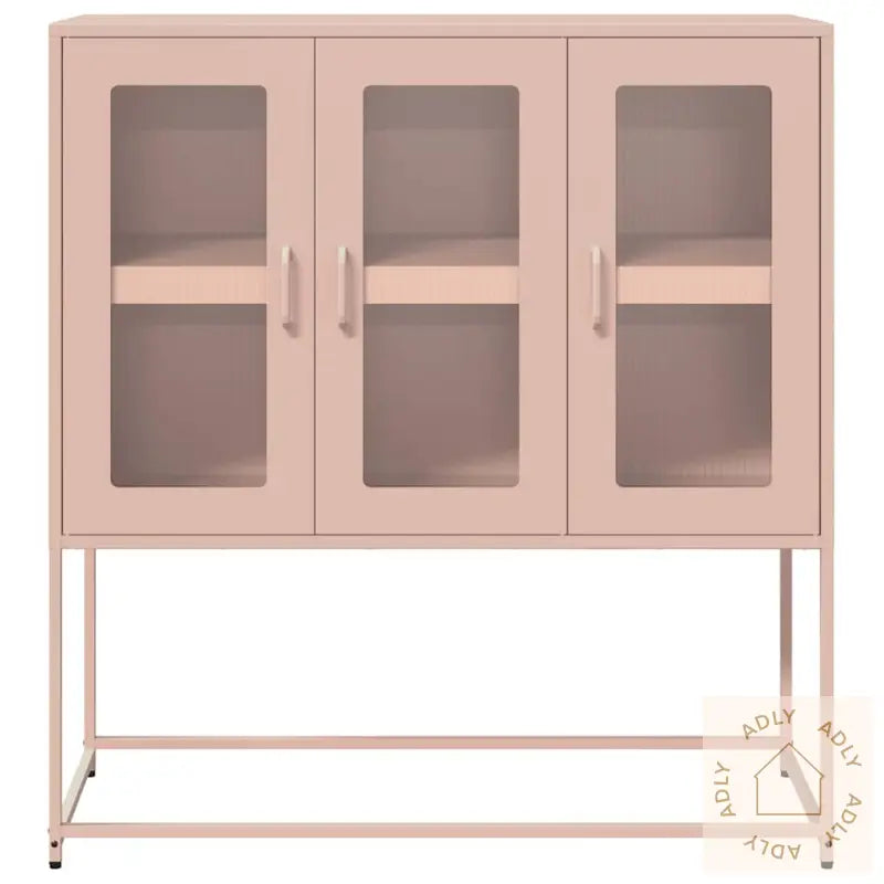 Skjenk Rosa 100,5X39X107 Cm Kaldvalset Stål