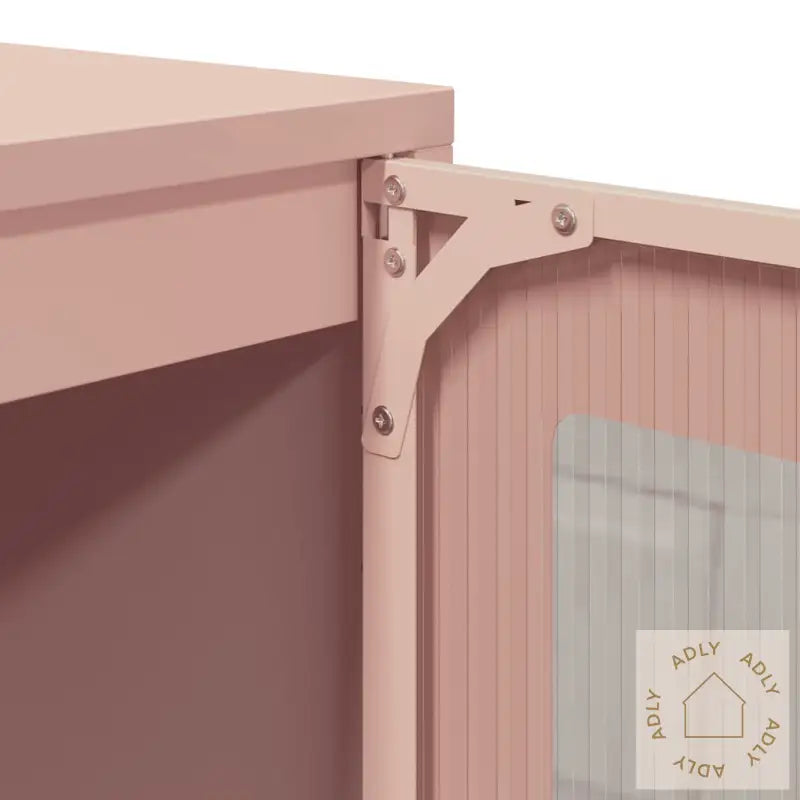 Skjenk Rosa 100,5X39X107 Cm Kaldvalset Stål